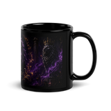 Crowned Lion Mug – Royal Dark Fantasy Coffee Cup | Neon Beasts
